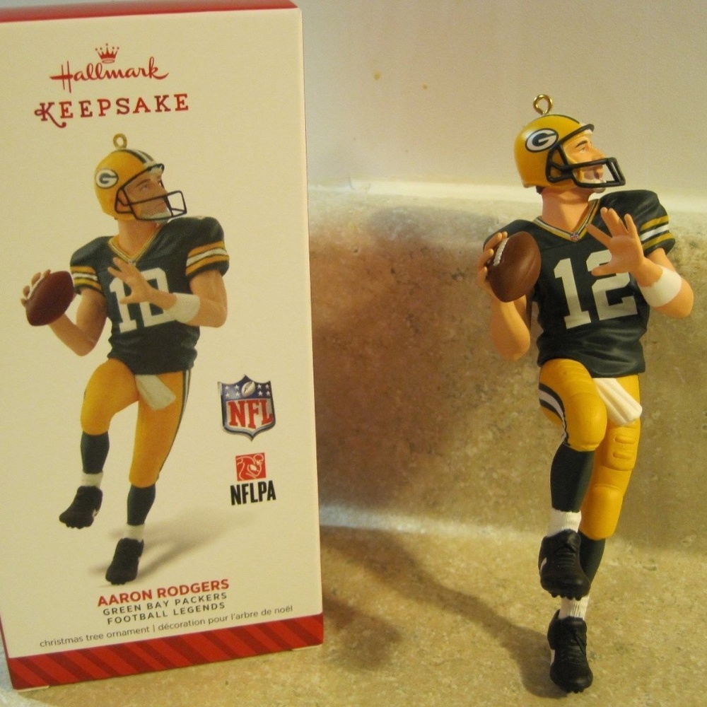 Green Bay Packers Aaron Rodgers 2014 Green Jersey